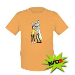 Детская футболка Rick and Morti - PrintSalon