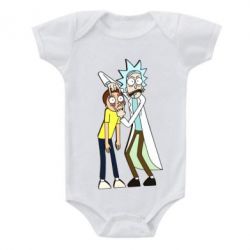 Детский бодик Rick and Morti - PrintSalon