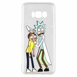 Чехол для Samsung S8 Rick and Morti - PrintSalon
