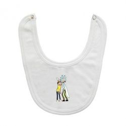 Слюнявчик  Rick and Morti - PrintSalon