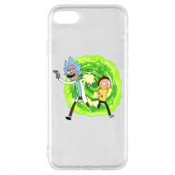 Чехол для iPhone 8 Rick and Morty art - PrintSalon