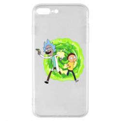 Чехол для iPhone 8 Plus Rick and Morty art - PrintSalon
