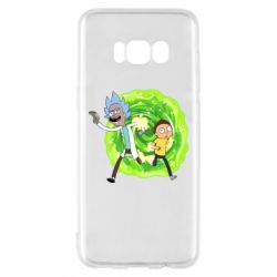 Чехол для Samsung S8 Rick and Morty art - PrintSalon