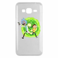 Чехол для Samsung J3 2016 Rick and Morty art - PrintSalon