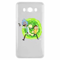 Чехол для Samsung J7 2016 Rick and Morty art - PrintSalon
