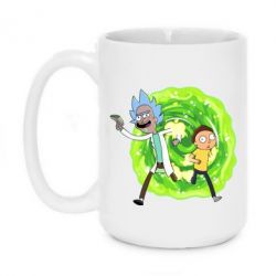 Чашка 420ml Rick and Morty art - PrintSalon