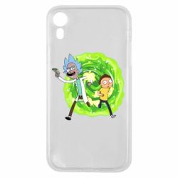 Чехол для iPhone XR Rick and Morty art - PrintSalon