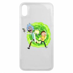 Чехол для iPhone Xs Max Rick and Morty art - PrintSalon