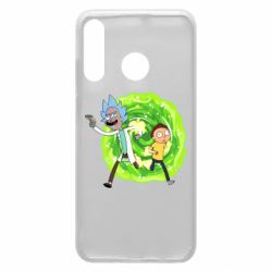 Чехол для Huawei P30 Lite Rick and Morty art - PrintSalon