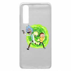 Чехол для Huawei P30 Rick and Morty art - PrintSalon
