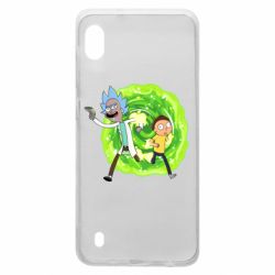 Чехол для Samsung A10 Rick and Morty art - PrintSalon