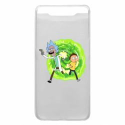 Чехол для Samsung A80 Rick and Morty art - PrintSalon
