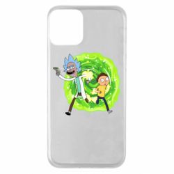 Чехол для iPhone 11 Rick and Morty art - PrintSalon