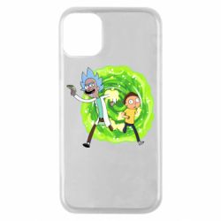 Чехол для iPhone 11 Pro Rick and Morty art - PrintSalon