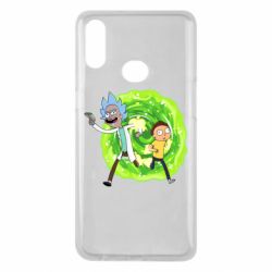 Чехол для Samsung A10s Rick and Morty art - PrintSalon