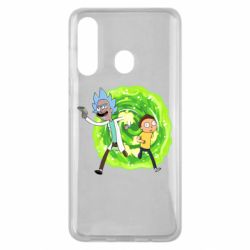 Чехол для Samsung M40 Rick and Morty art - PrintSalon