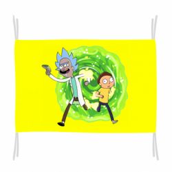 Флаг Rick and Morty art - PrintSalon