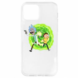 Чехол для iPhone 12 Rick and Morty art - PrintSalon