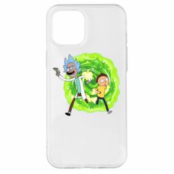 Чехол для iPhone 12 Pro Max Rick and Morty art - PrintSalon