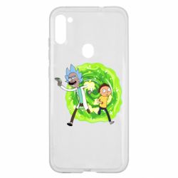 Чехол для Samsung A11/M11 Rick and Morty art - PrintSalon