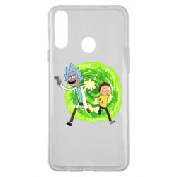 Чехол для Samsung A20s Rick and Morty art - PrintSalon
