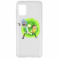 Чехол для Samsung A31 Rick and Morty art - PrintSalon
