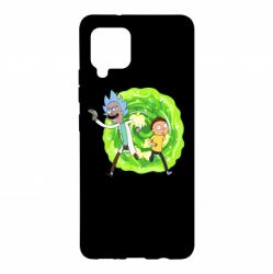 Чехол для Samsung A42 5G Rick and Morty art - PrintSalon