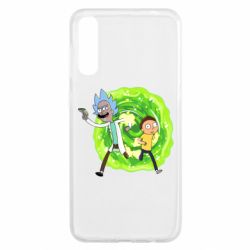 Чехол для Samsung A50 Rick and Morty art - PrintSalon