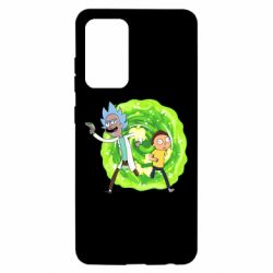 Чехол для Samsung A52 5G Rick and Morty art - PrintSalon