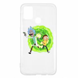 Чехол для Samsung M31 Rick and Morty art - PrintSalon