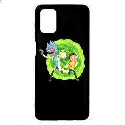 Чехол для Samsung M51 Rick and Morty art - PrintSalon