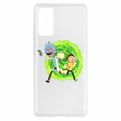 Чехол для Samsung S20 FE Rick and Morty art - PrintSalon
