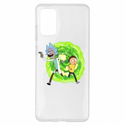 Чехол для Samsung S20+ Rick and Morty art - PrintSalon