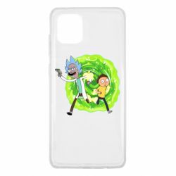 Чехол для Samsung Note 10 Lite Rick and Morty art - PrintSalon