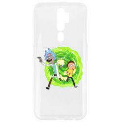 Чехол для Oppo A5/A9 2020 Rick and Morty art - PrintSalon