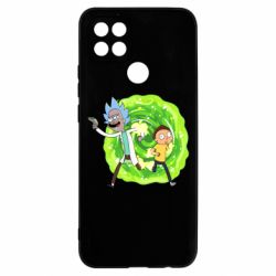 Чехол для Oppo A15s/A15 Rick and Morty art - PrintSalon