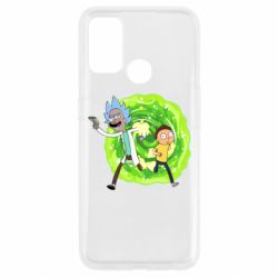 Чехол для Oppo A53/A32/A33 Rick and Morty art - PrintSalon