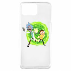 Чехол для Oppo A73 Rick and Morty art - PrintSalon
