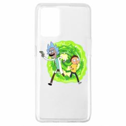 Чехол для Oppo A74 4G Rick and Morty art - PrintSalon