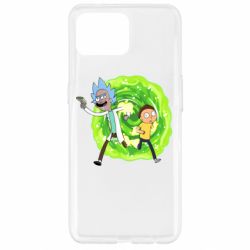 Чехол для Oppo Reno 4 Lite Rick and Morty art - PrintSalon