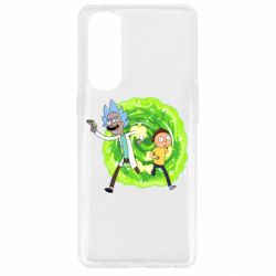 Чехол для Oppo Reno 4 Pro Rick and Morty art - PrintSalon