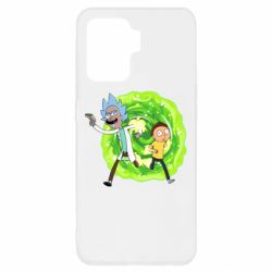 Чехол для Oppo Reno 5 Lite Rick and Morty art - PrintSalon