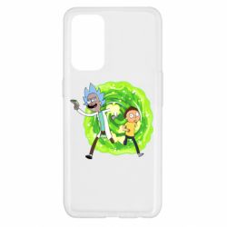 Чехол для Oppo Reno 5 4G Rick and Morty art - PrintSalon