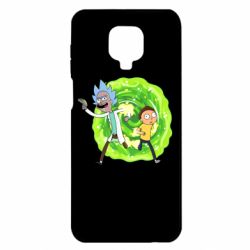 Чехол для Xiaomi Redmi Note 9S/9Pro/9Pro Max Rick and Morty art - PrintSalon