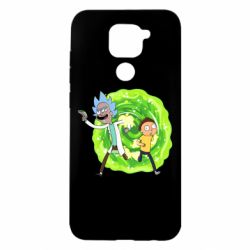 Чехол для Xiaomi Redmi Note 9/Redmi 10X Rick and Morty art - PrintSalon