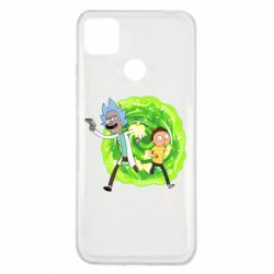Чехол для Xiaomi Redmi 9c Rick and Morty art - PrintSalon