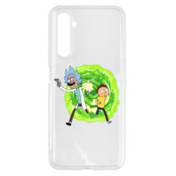 Чехол для Realme 6 Rick and Morty art - PrintSalon