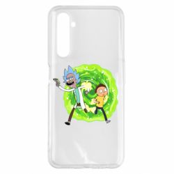 Чехол для Realme 6 Pro Rick and Morty art - PrintSalon