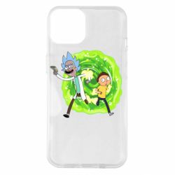 Чехол для iPhone 14 Rick and Morty art - PrintSalon