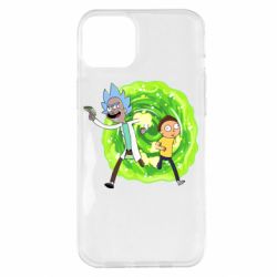 Чехол для iPhone 14 Plus Rick and Morty art - PrintSalon